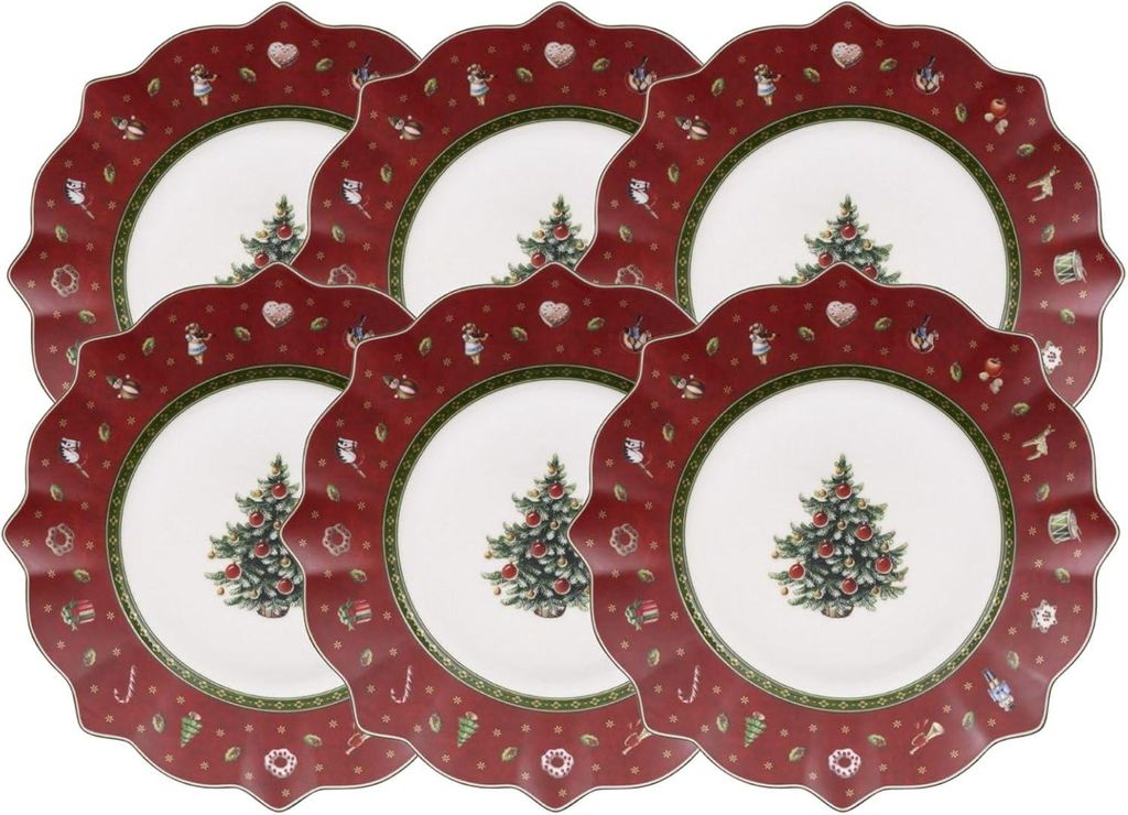 Villeroy & Boch Toy's Delight Frühstücksteller in Rot, 24 Produktbild 