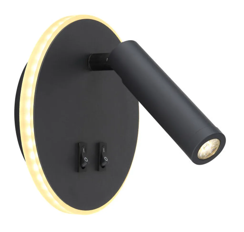 Luminaire LED 6W Many Globo 78405S Noir Blanc Chaud 3000K Efficace