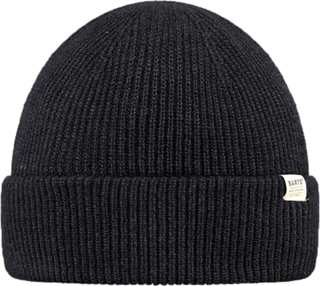 Bonnet anti-froid BARTS Stonel Beanie Charcoal pour oreilles sensibles