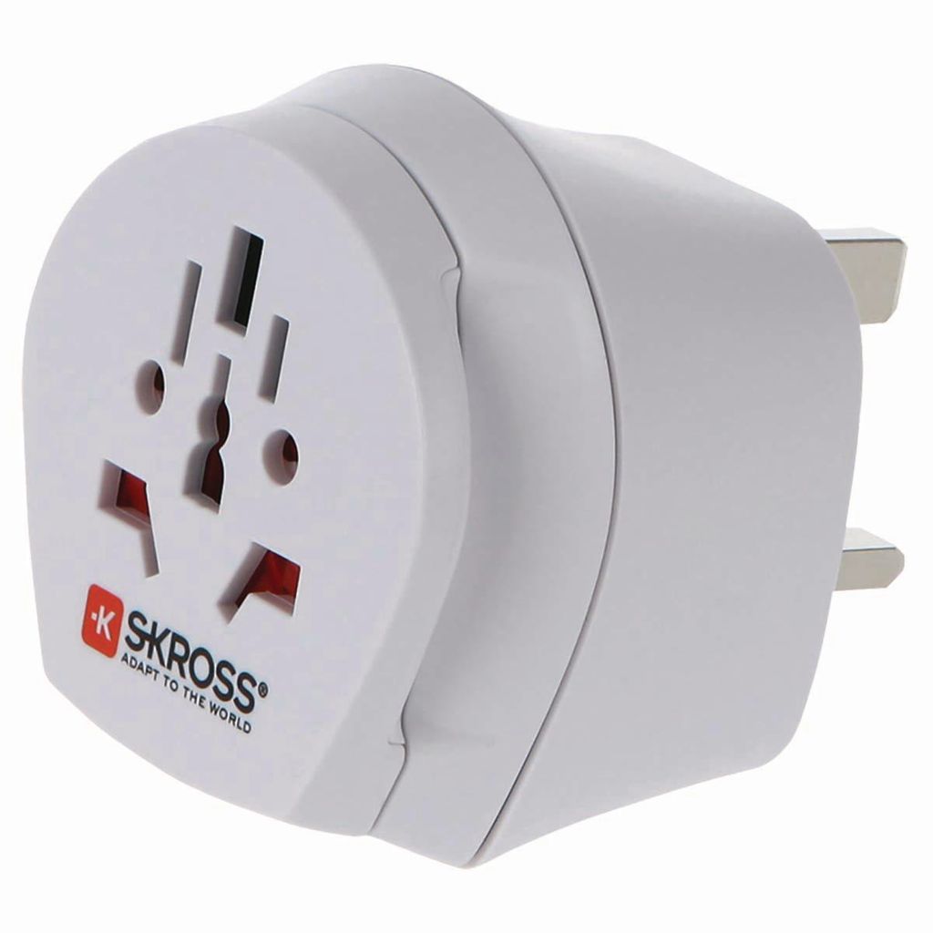 Skross 39768, Universal, Typ F, 100 - 250 V, 13 A, Weiß, Produktbild 