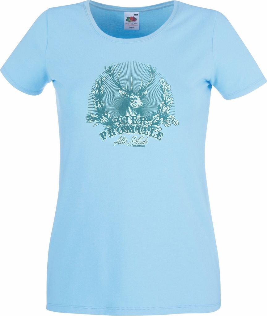 4 Promille - Alte Schule, Girl-Shirt