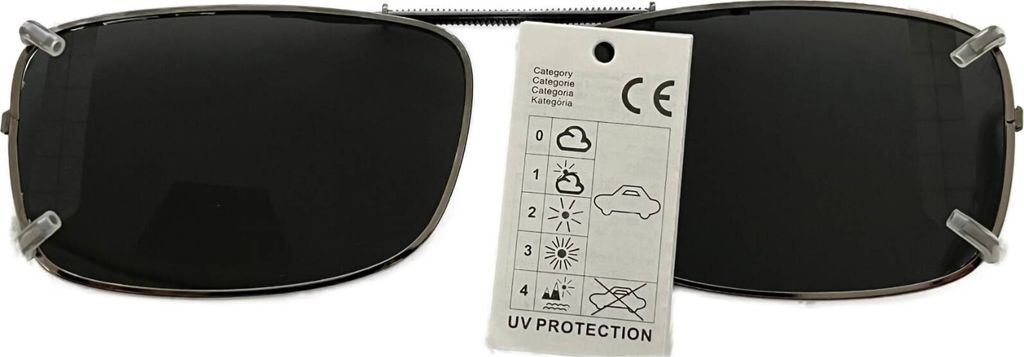 City Vision Brillen Aufsatz Polarisiert Clip On Herren Produktbild 4