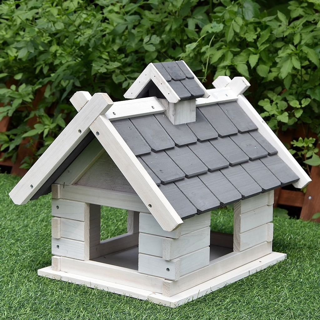 Mucola Vogelhaus Vogelfutterhaus Holz Vogelvilla Produktbild 6