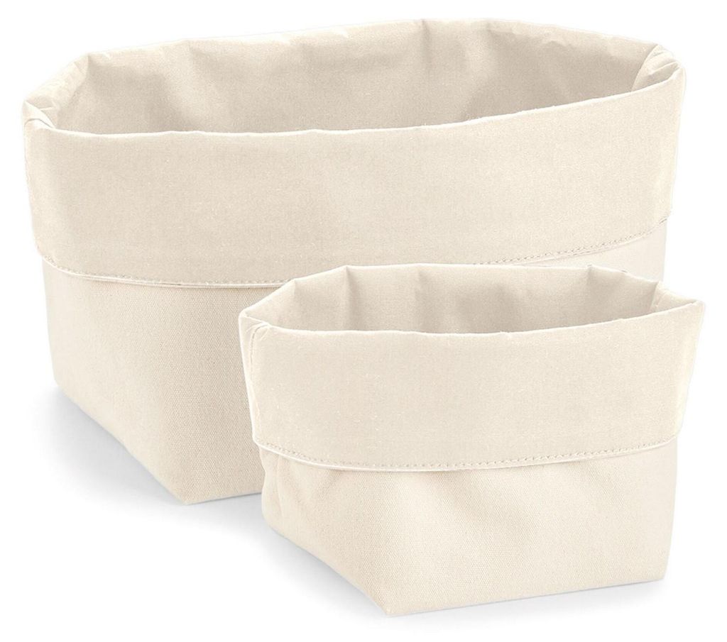 Westford Mill - Persönlicher Organizer, wendbar, Canvas FK1301 (22 cm x 22 cm x 16 cm) (Natürlich)
