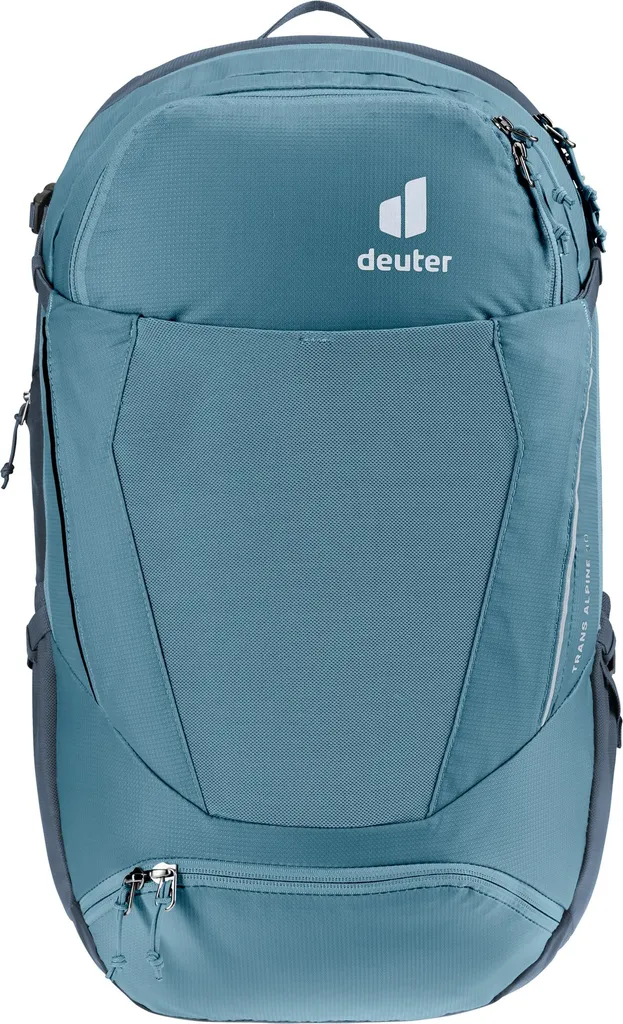 Sac à dos VTT voyage Deuter Trans Alpine 30L bleu pour raids