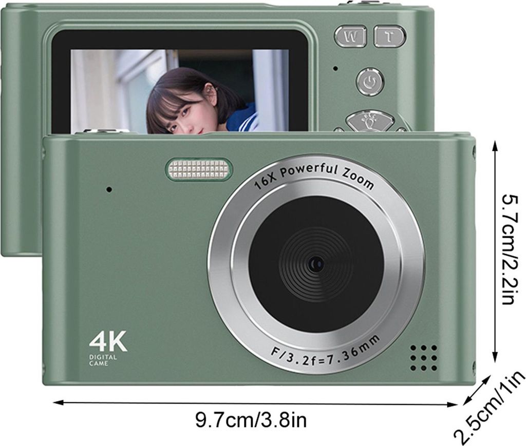 4K-Digitalkamera-Camcorder, 48 MP Video, Produktbild 