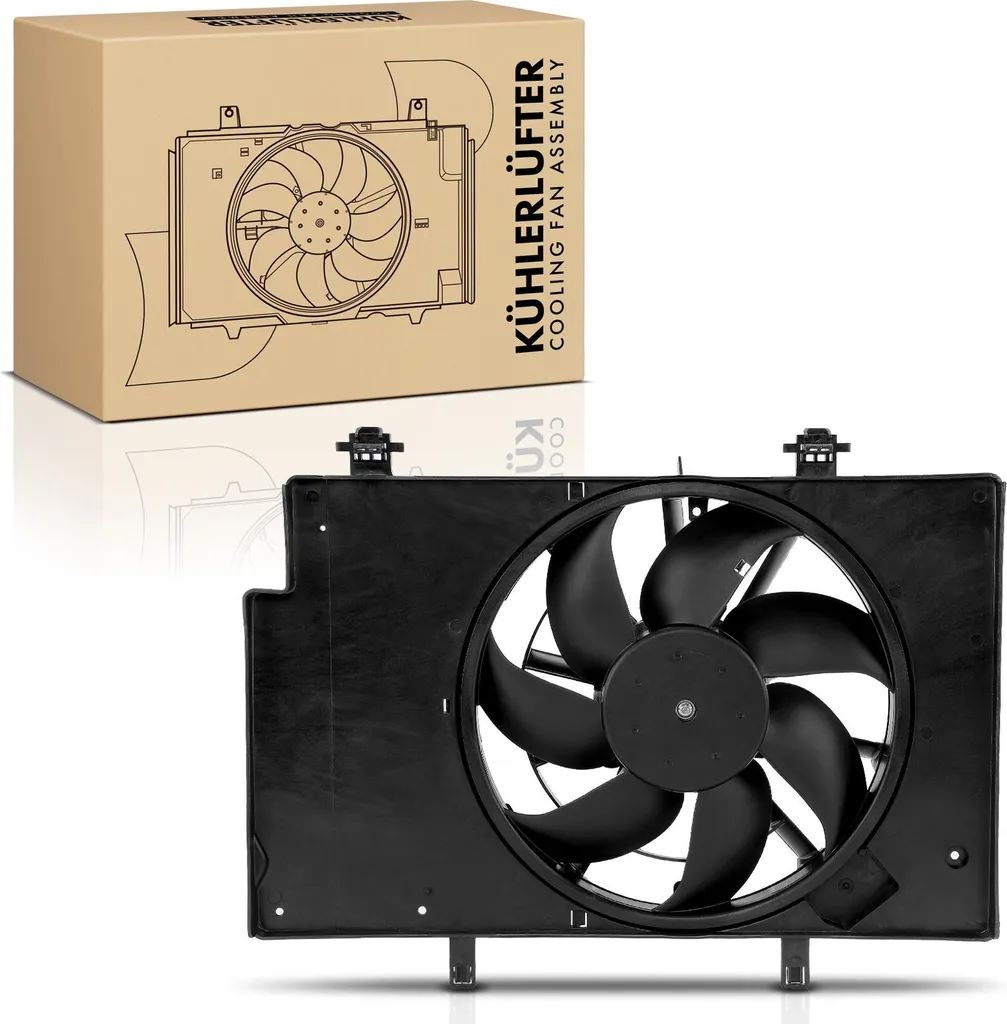Refroidissement Moteur Ford Fiesta VI 1.6L : Ventilateur avec Support