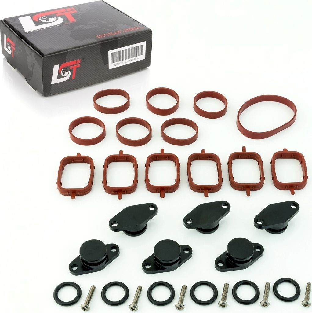 6x Drallklappen Set 22mm schwarz Ansaugbrücke für Opel für BMW für Range Rover