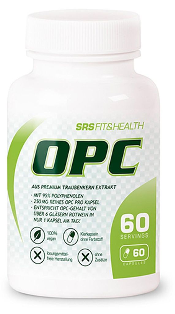 SRS OPC Traubenkernextrakt ab 60 Kapseln Dose