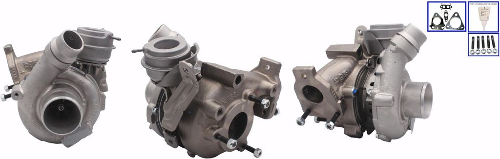 Turbolader TURBO MOTOR PA7730872 für NISSAN Qashqai / Qashqai +2 I (J10, NJ10)