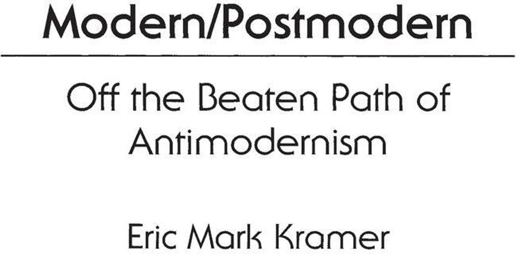Modern/Postmodern