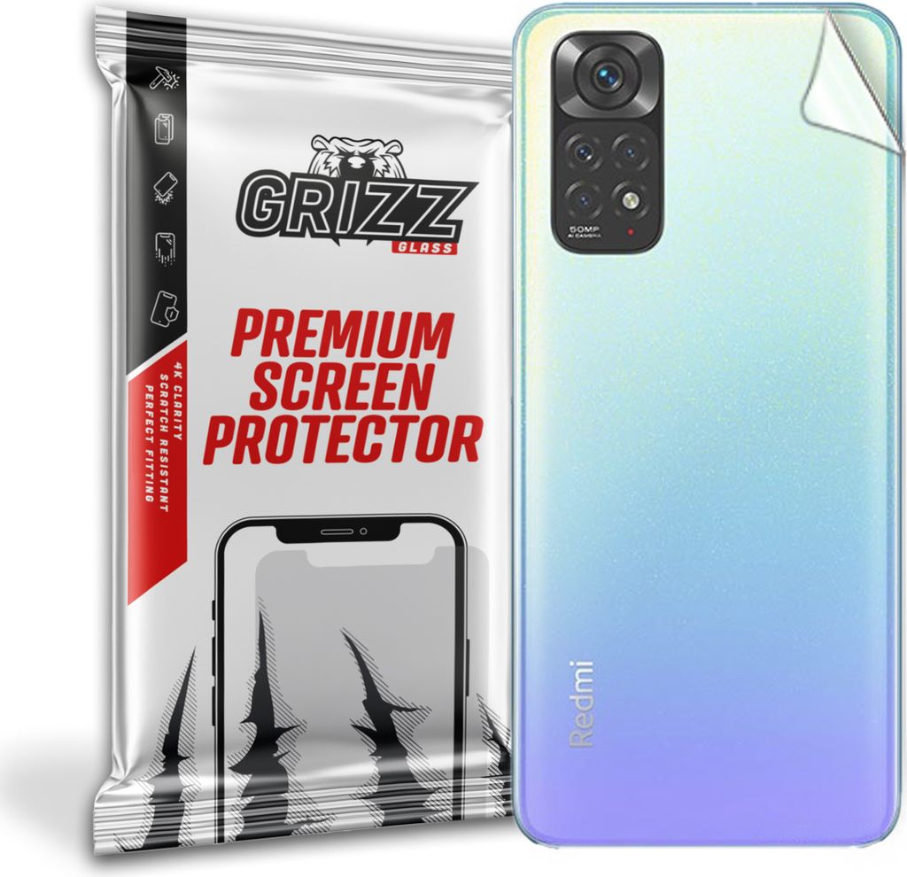 Folie auf der Rückseite GrizzGlass SatinSkin für Xiaomi Redmi Note 11 5G
