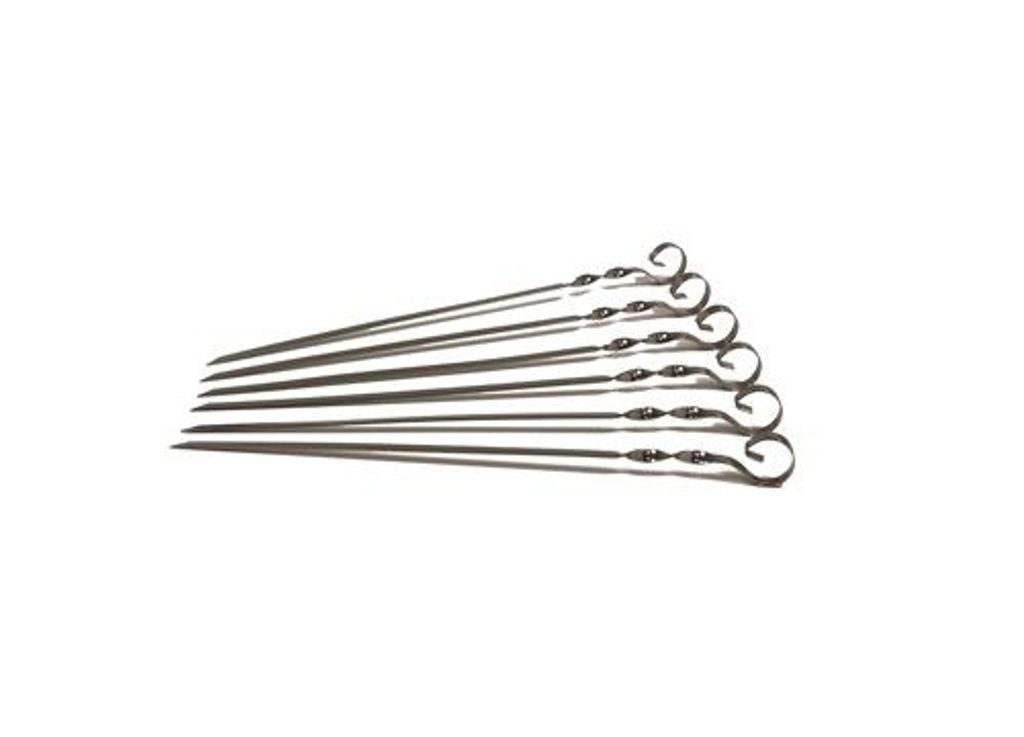 KOLIMAX Platte grillnaald, 30 cm, 6 stuks. Productafbeelding 