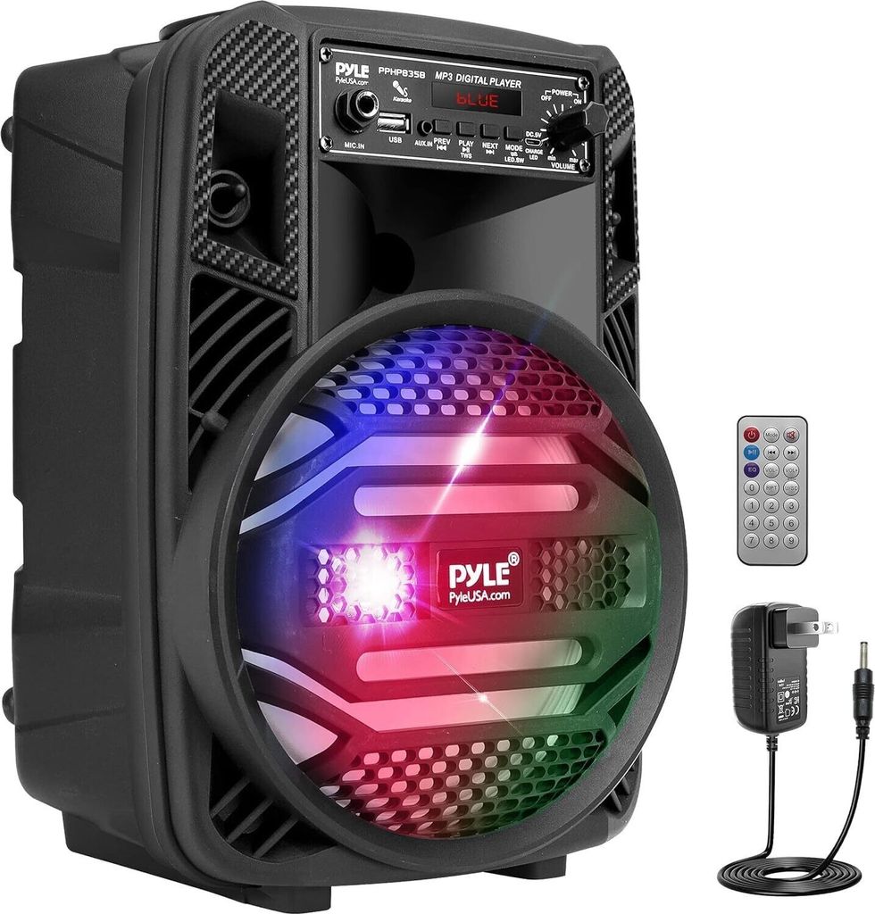 Pyle Bluetooth PA Musikbox, Partybox, Karaoke Maschine, Produktbild 
