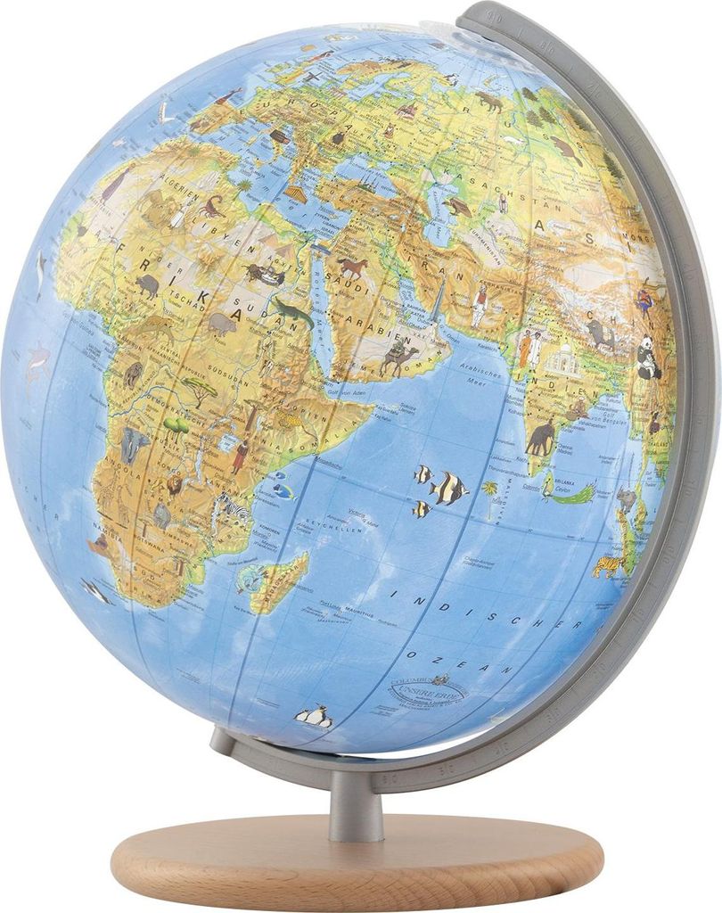 Kinderglobus COLUMBUS Unsere Erde Ø 26 cm