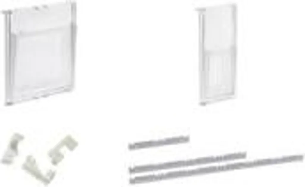 Helit PLACATIV H6810002 Portadepliant DIN A4 Trasparente - Set 2 Pezzi