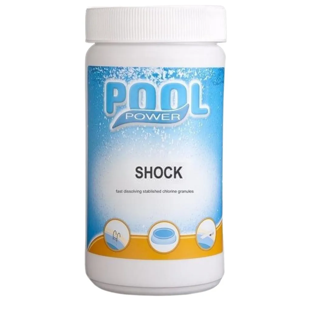 Chlore Choc Pool Power Shock 1kg en Granulés pour Traitement Curatif - 3