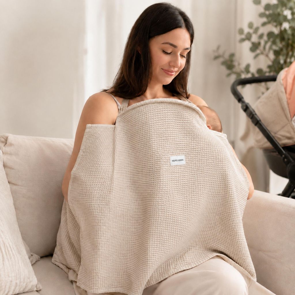 Vulpes Goods Stilltuch, Stillabdeckung, Stillschürze, Für Produktbild 