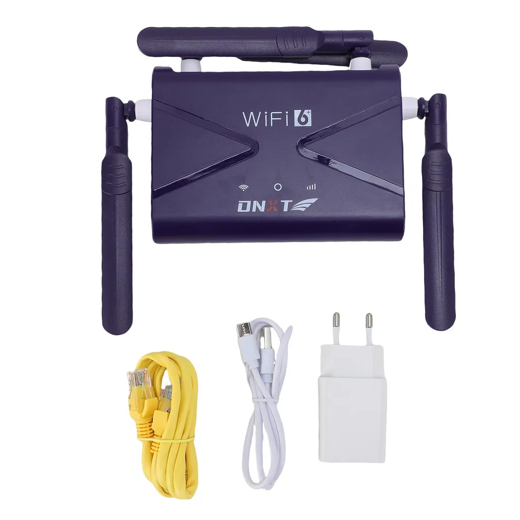Plus d'Internet ? Routeur 4G WiFi 6 avec Slot SIM pour Connexion Stable