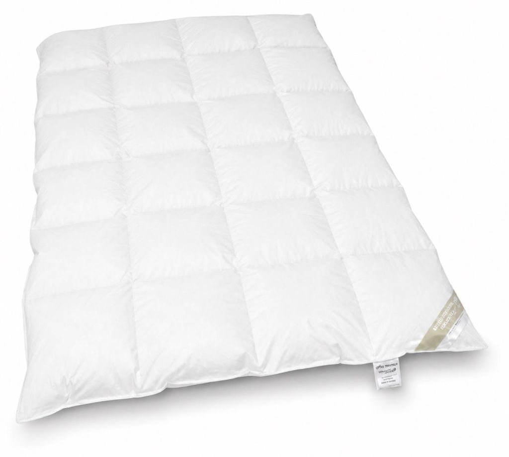 Betten Hofmann Canada Kassetten Daunenbett 4x6 155x220 1200 Produktbild 