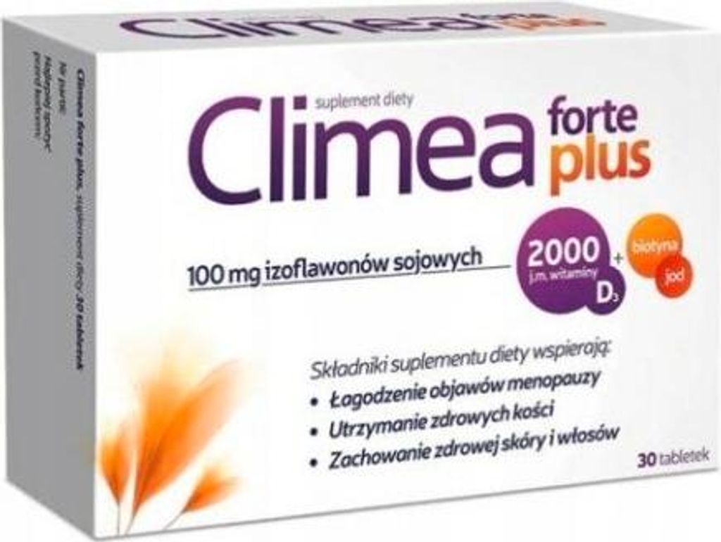 Climea forte Plus D3, Wechseljahre + Haare, Haut Produktbild 
