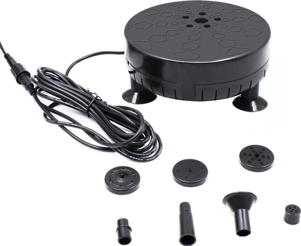 Animer un bassin sans électricité avec cette pompe solaire LED 6V
