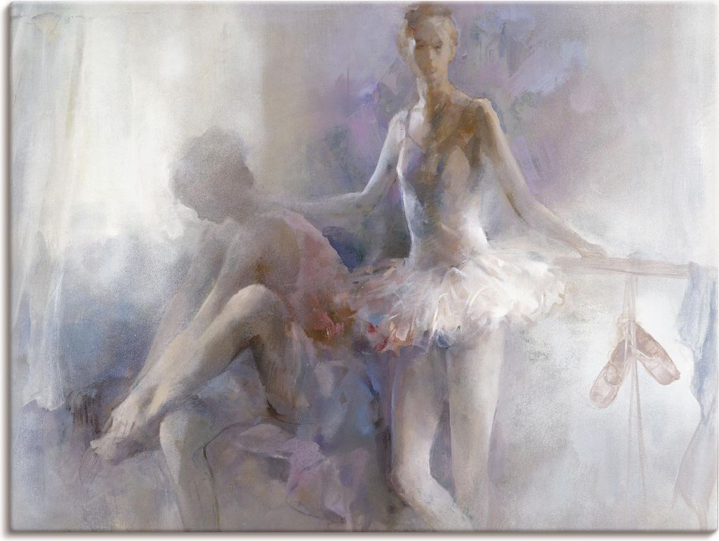 ARTland Leinwandbild Ballett-Mädchen Größe: 40x30 cm