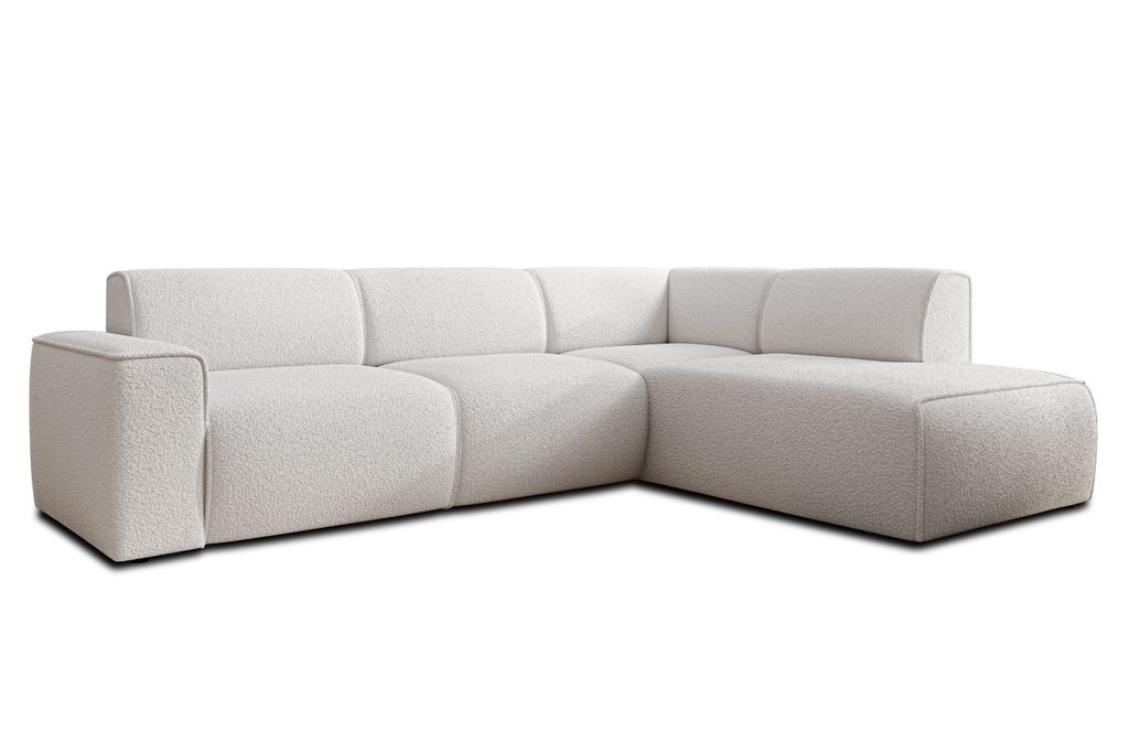 AX LIVING Couch Sofa L Form Didim L Weiß – 292 cm, stilvoll Produktbild 