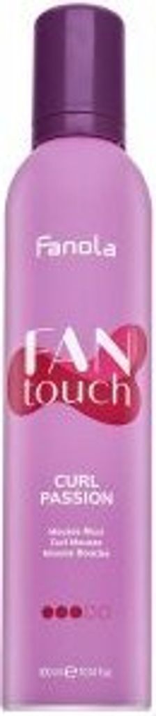 Fanola Fan Touch Curl Passion Curl Mousse Schaumfestiger für welliges Haar 300 ml