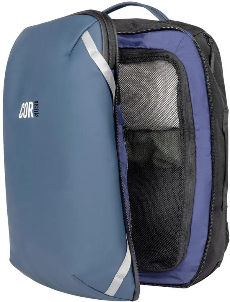 Sac à dos de voyage polyvalent 28L bleu marine pour homme et femme