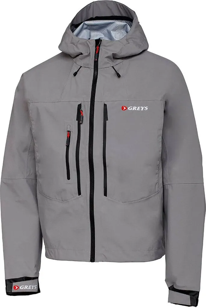 Veste de wading Greys Tail L pour pêche en rivière et conditions météo