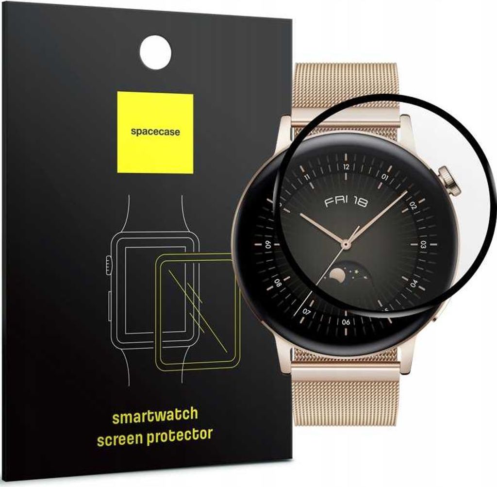 Spacecase Hybrid Glass Huawei Watch GT 3 42mm