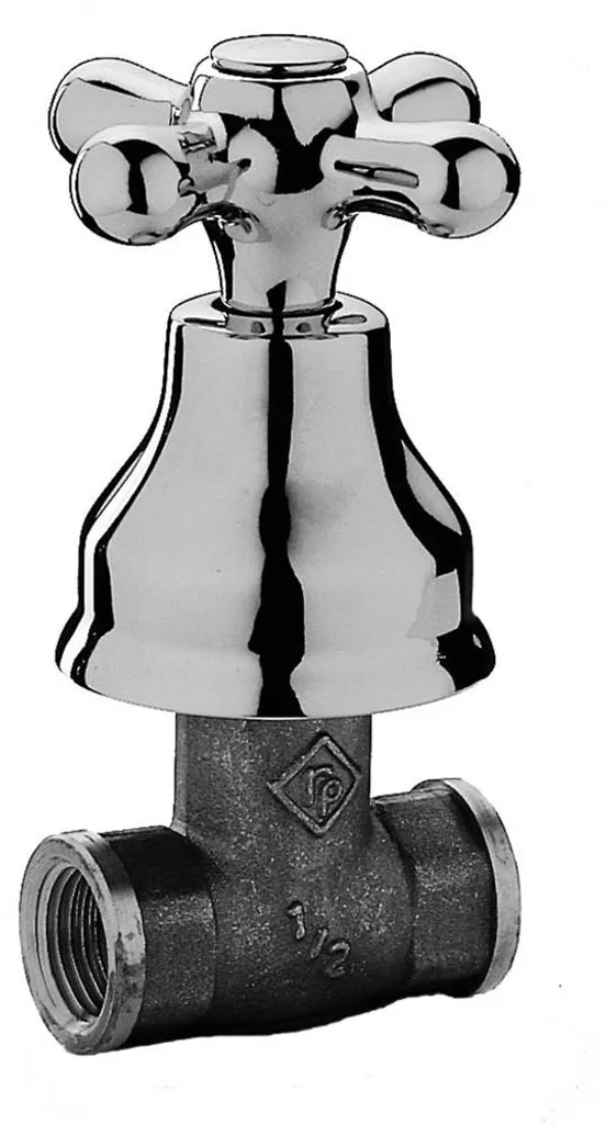 Robinet encastré droit Iris 1/2 anti-fuite pour installation murale