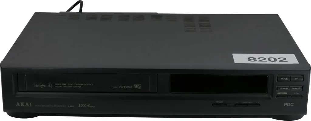 Magnétoscope VHS Akai VS-F360 Noir - Lecteur vidéo vintage haute qualité