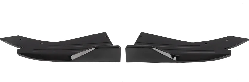 Diffuseur de Pare-chocs Arrière Universel Noir Mat pour Tuning Auto