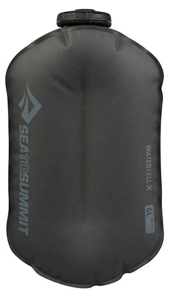 Réservoir d'eau souple de 6L Sea to Summit Watercell X gris