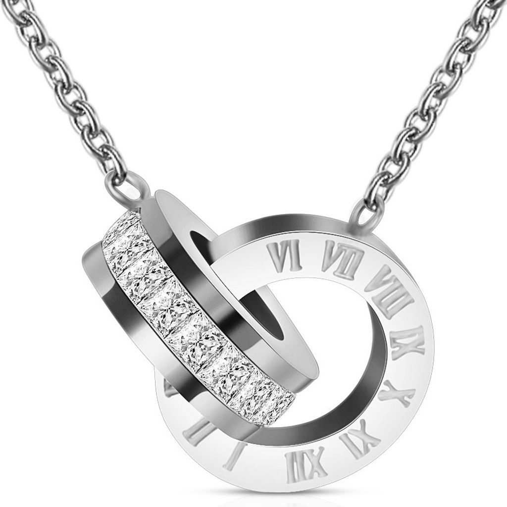 DP-18718 Halskette - Eleganter Silberschmuck für Damen Produktbild 