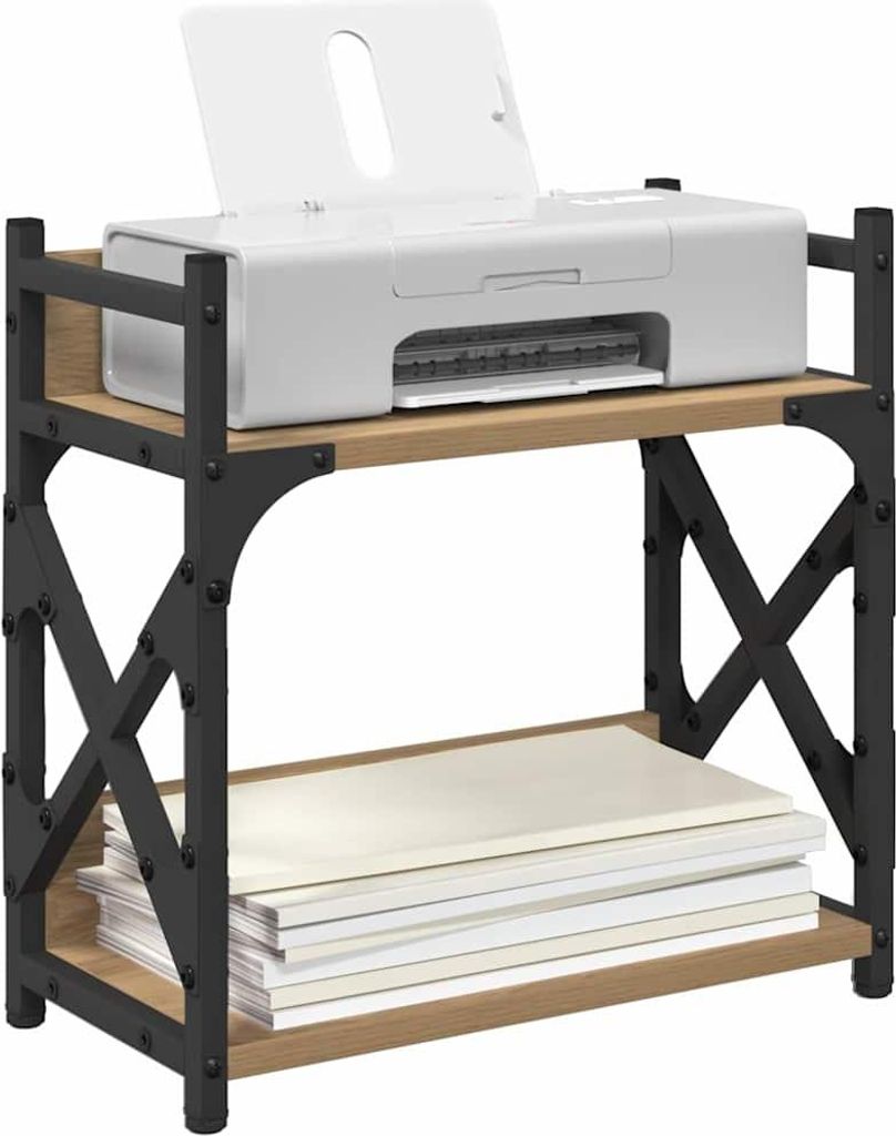 (Design 2026) Druckerständer Artisan-Eiche 40 x 20 x 40cm Holzwerkstoff - Sonstiges Druckerzubehör HOMMIE 821002 - Sonstiges Druckerzubehör