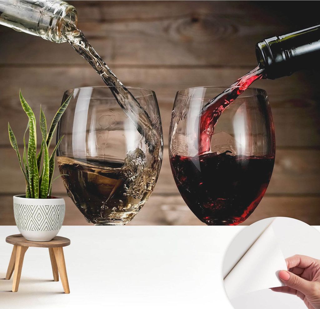 Fototapete selbstklebend - 208x146 cm - Tapete - Wandtapete - Wandbilder - Klebefolie - Dekofolie - Tapete Folie - Wand - Dekoration - Wohnzimmer -...