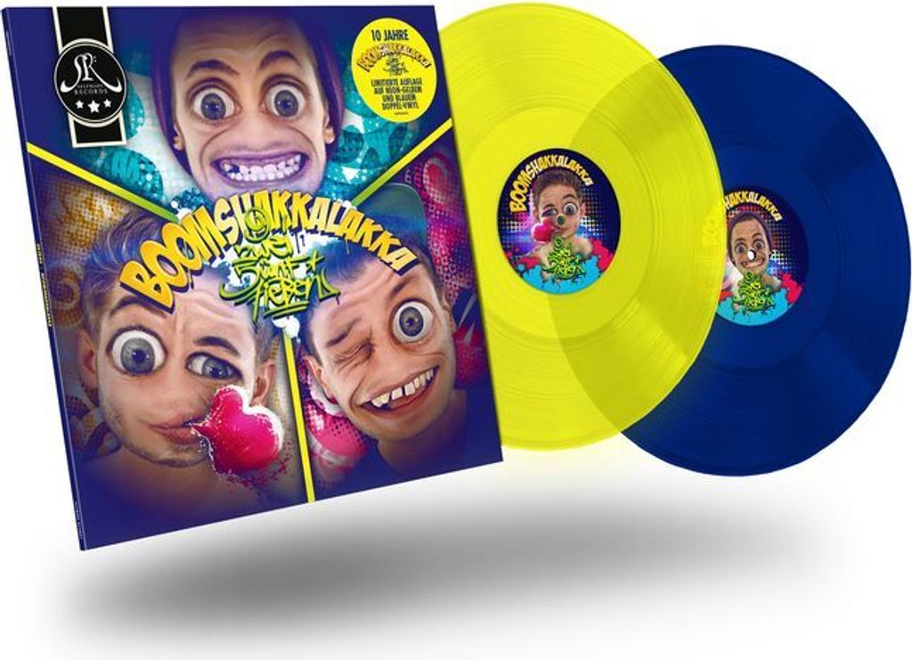 257ers: 257ers: Boomshakkalakka (180g) (Limited Edition) (Neon Yellow + Blue Vinyl) - Sony Music - (LP / B)