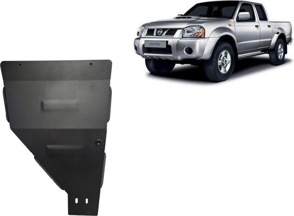Stahl Unterfahrschutz für Getriebe Nissan Pick Up (D22)
