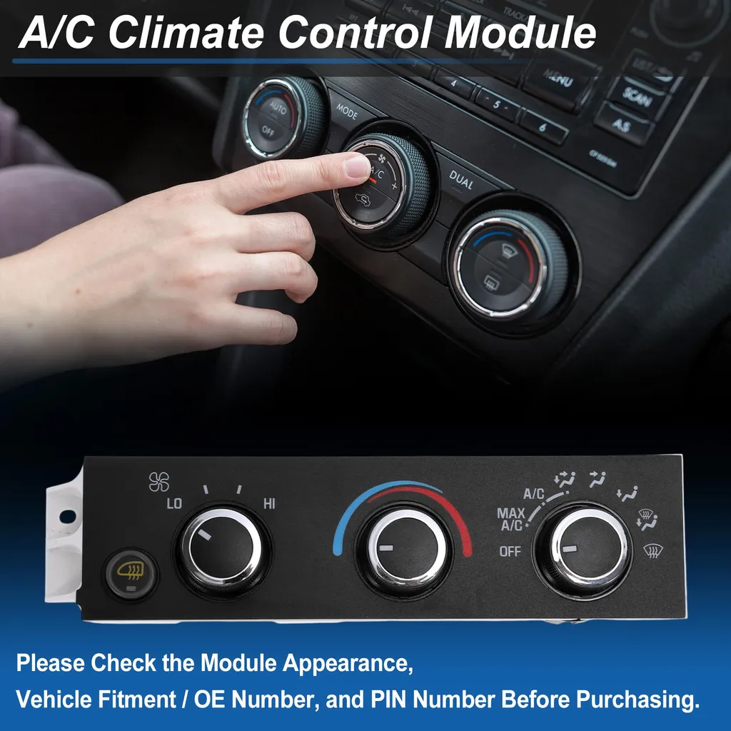 Unité de Contrôle Chauffage et Climatisation pour Chevrolet Express 1500