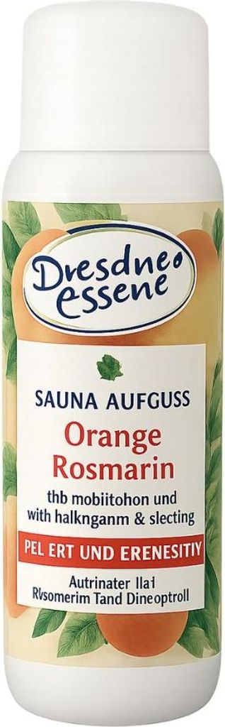 Dresdner Essenz Sauna-Aufguss – Orange Rosmarin 250 ml Produktbild 