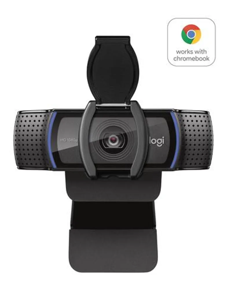 Logitech C920s webcam avec double micro stéréo et lentille en verre - 46
