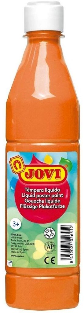 Temperová farba JOVI 500ml oranžová