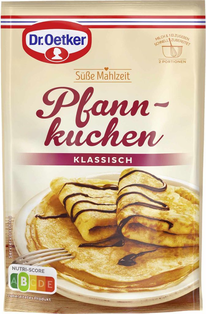 Dr. Oetker Pfannkuchen (190g Beutel) Produktbild 