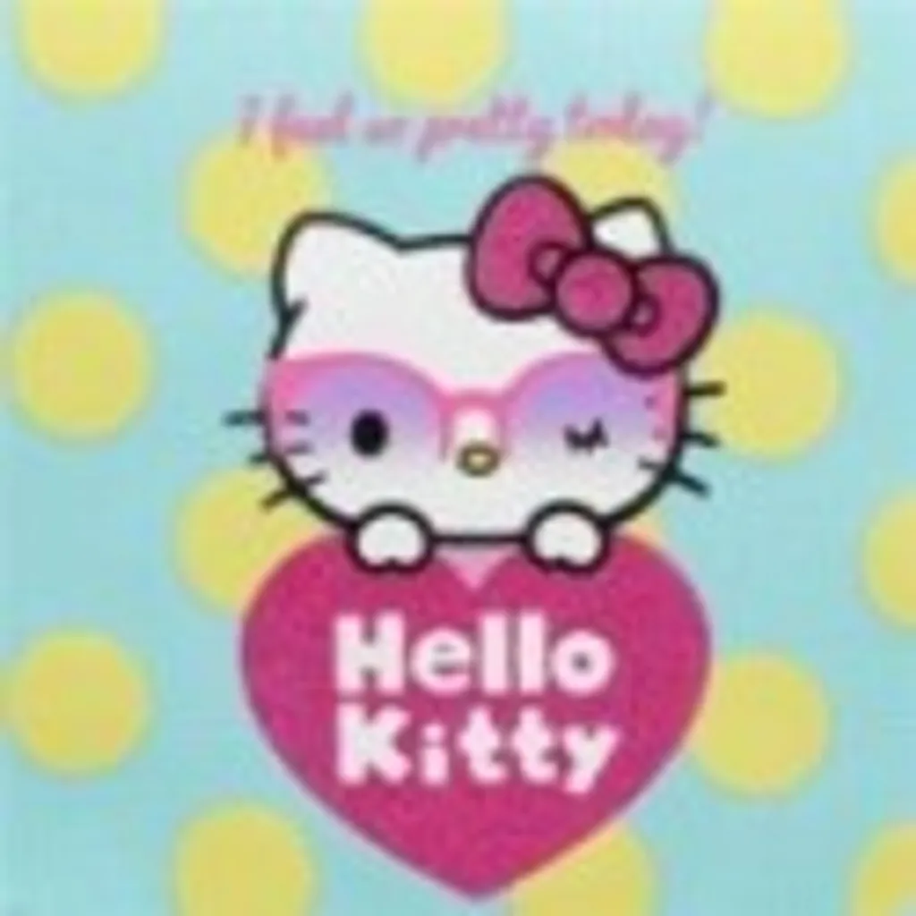 Étui à Lunettes Hello Kitty Vert 3 Compartiments Joumma 22x12x5 cms - 3