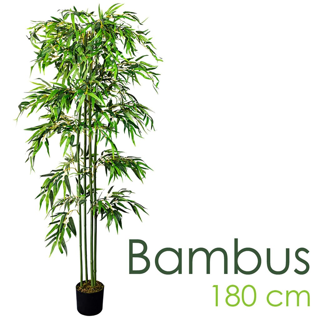 Bambou Plante Artificielle Artificiel Plastique 180cm Bois Image du produit 