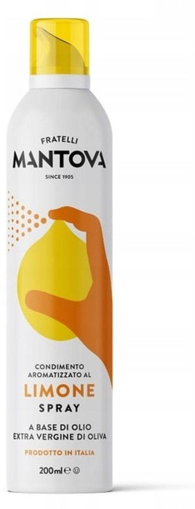 Huile d'olive en spray, saveur citron, 200 ml, marque Image du produit 