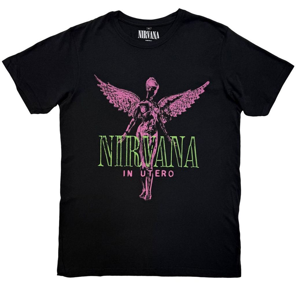 Nirvana – tričko „In Utero Purple Angel“ pro muže/ženy, uni Obrázek produktu 